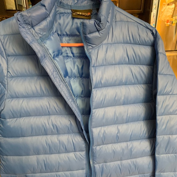 Young mens swiss tech royal blue jacket - Picture 2 of 4
